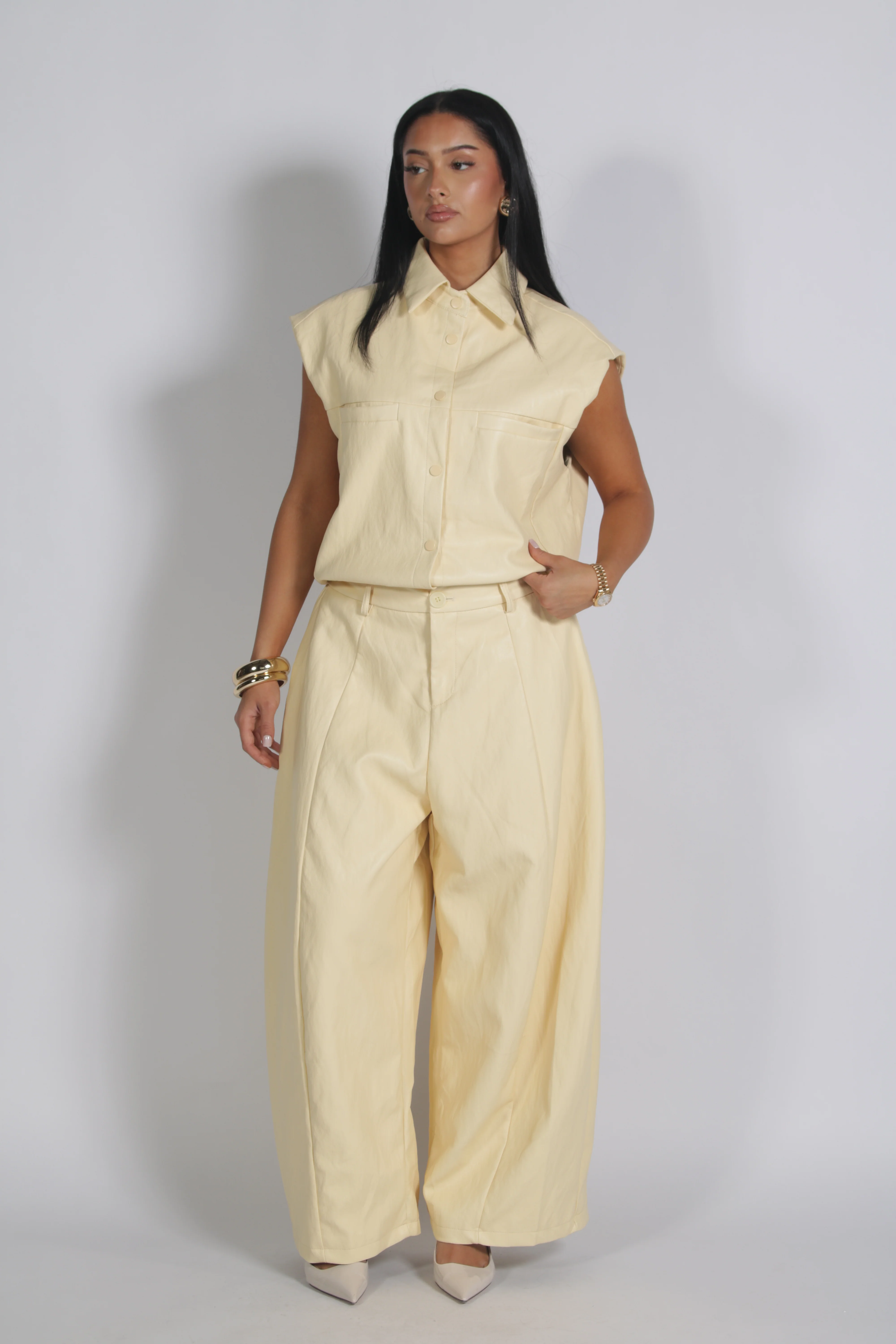 Amber gilet Yellow - Image 2