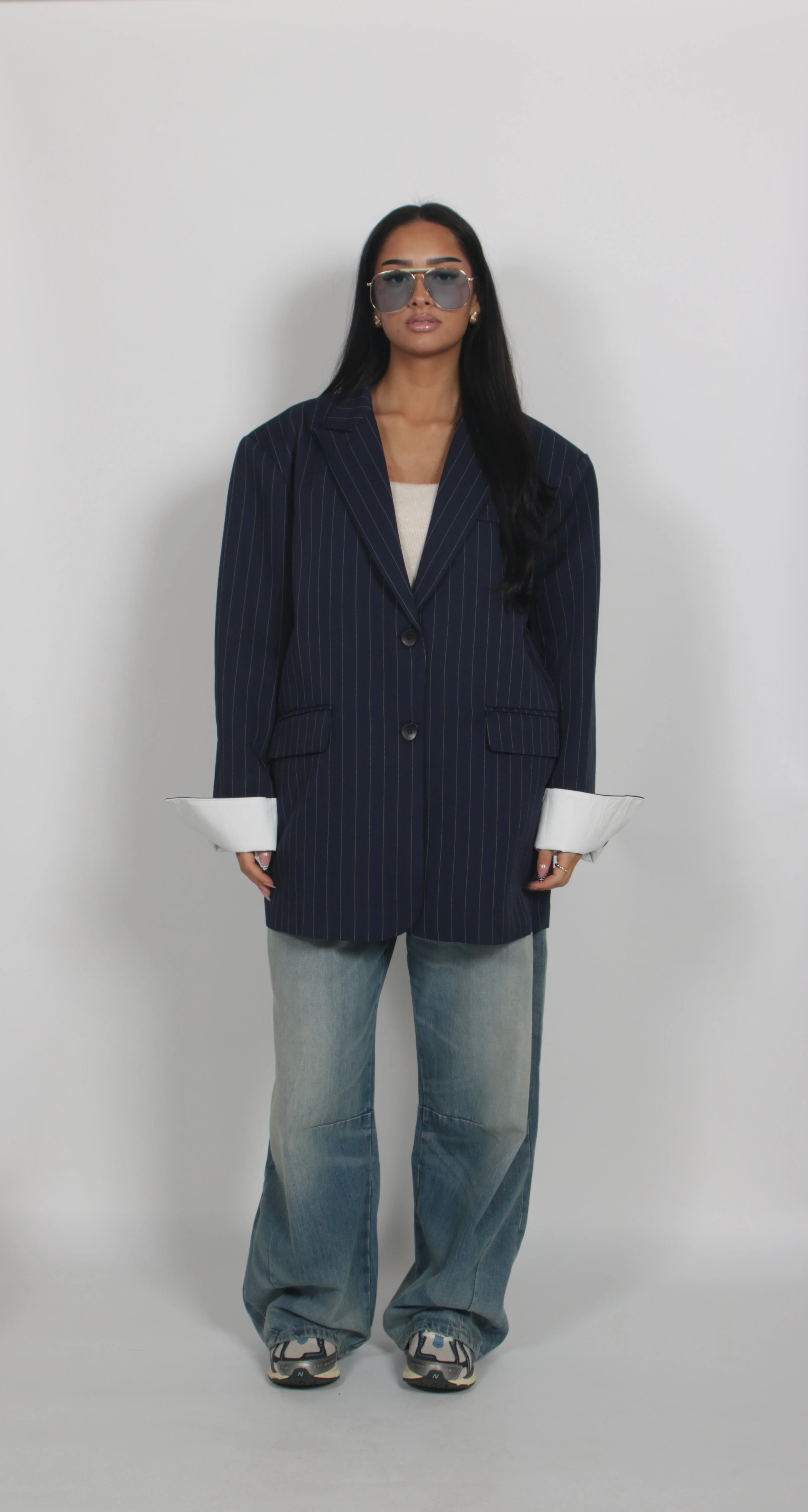 Beau blazer Marine