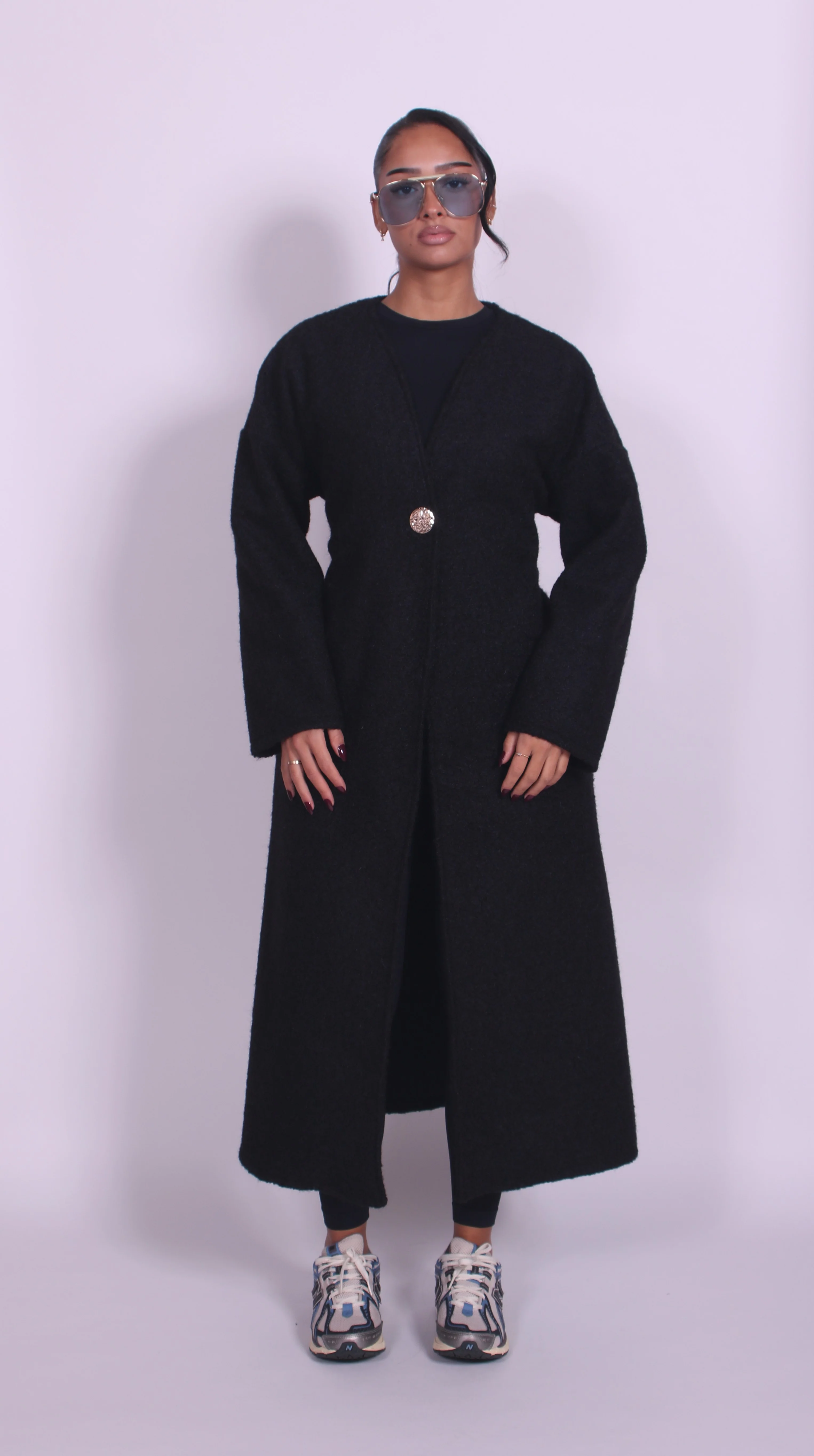 Belle vest Black