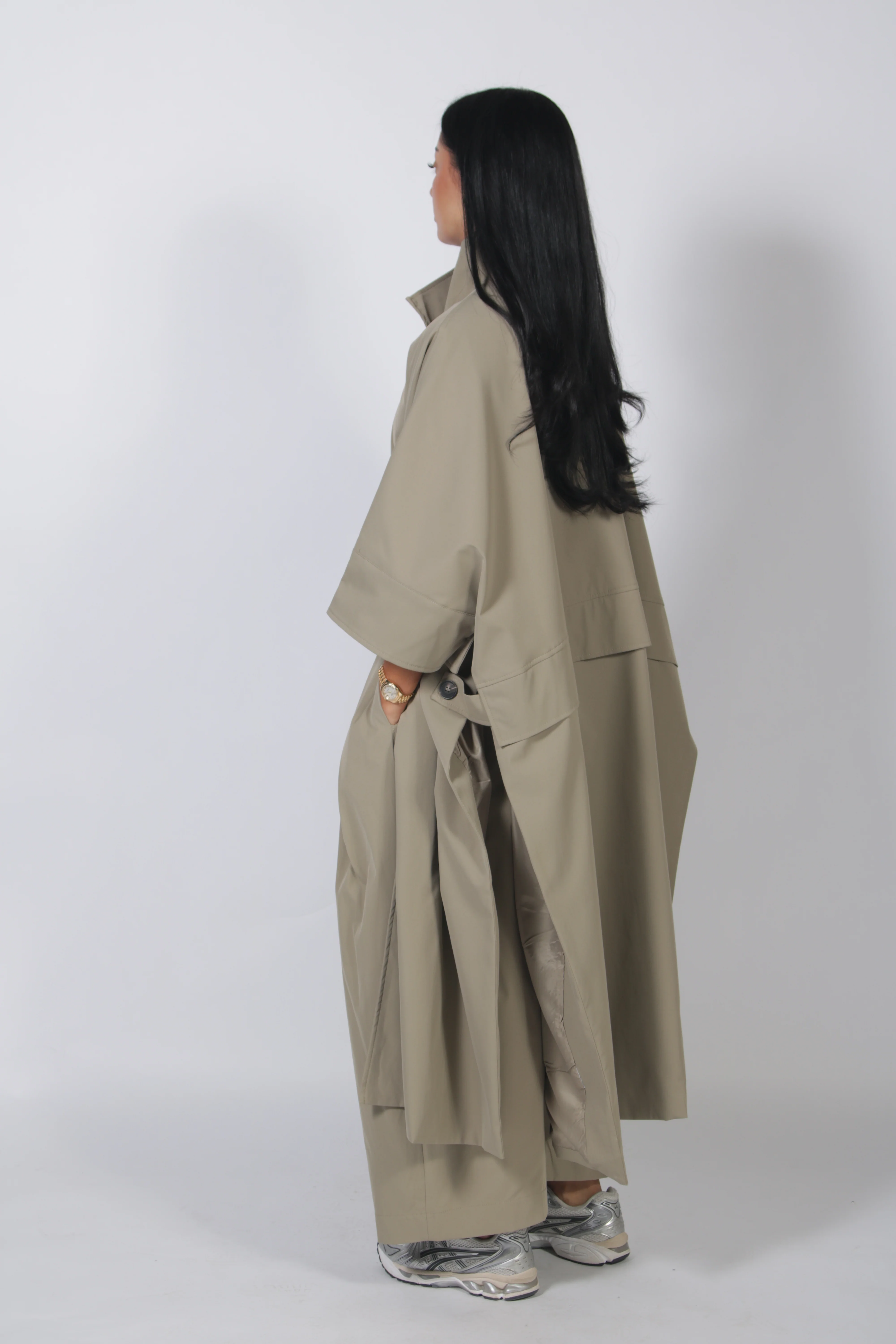 Chèrie Trench long Matcha (PRE ORDER) - Image 2