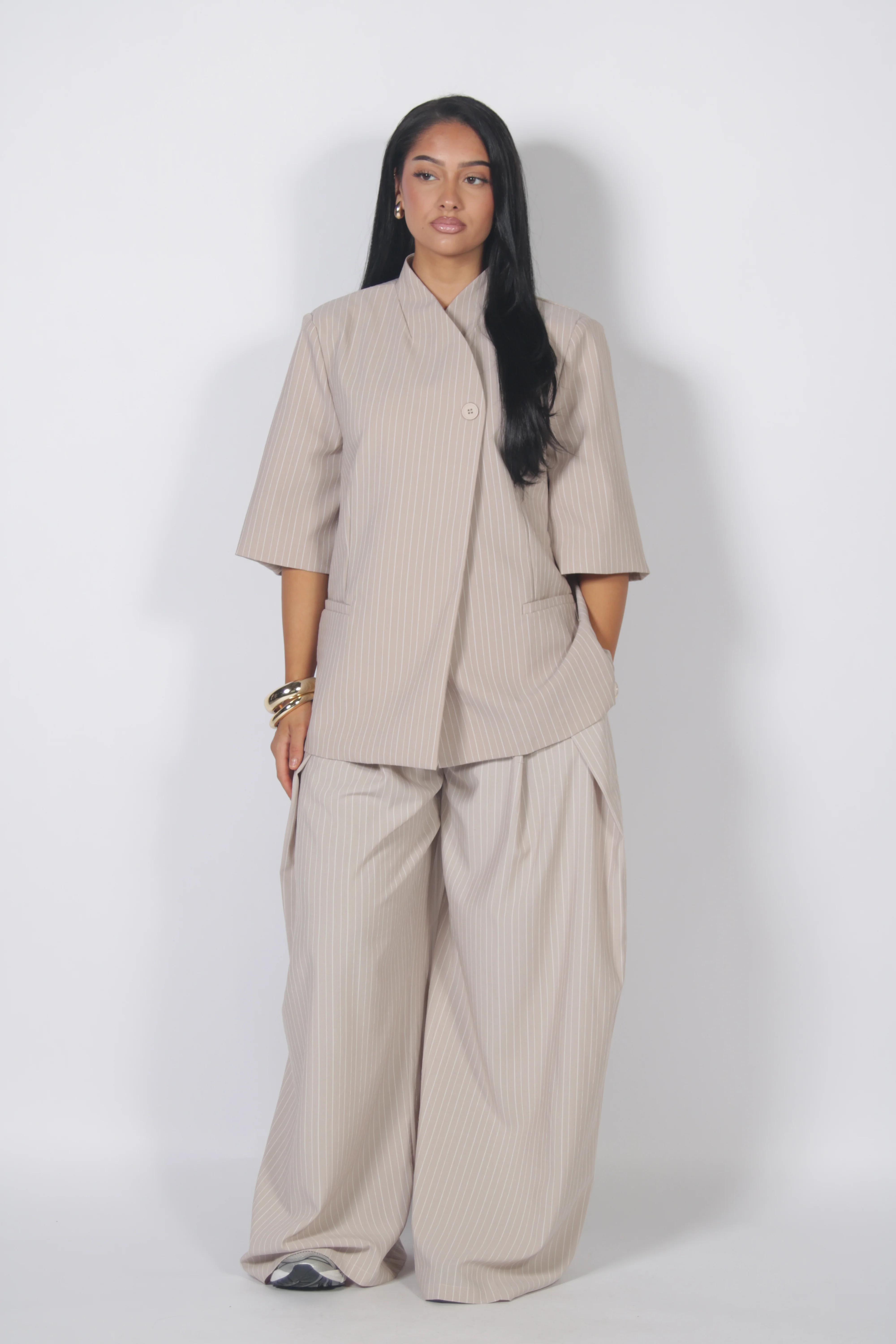 Dima Blazer Beige - Image 3