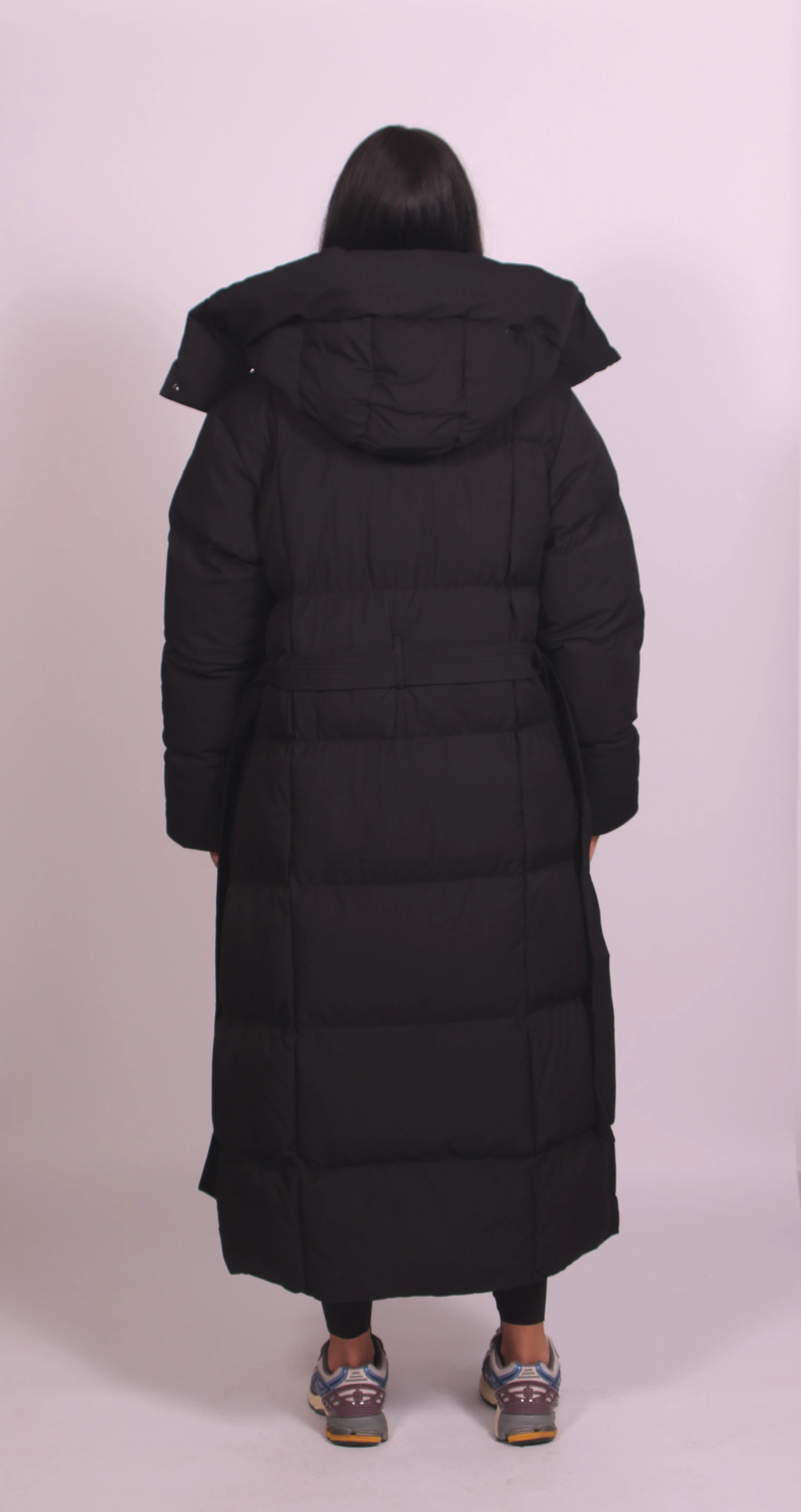 Hooded puffer Black - Image 2