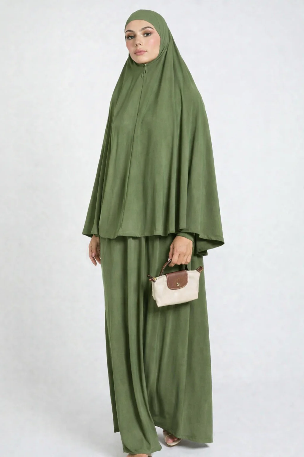 Khimaar set Matcha green - Image 3