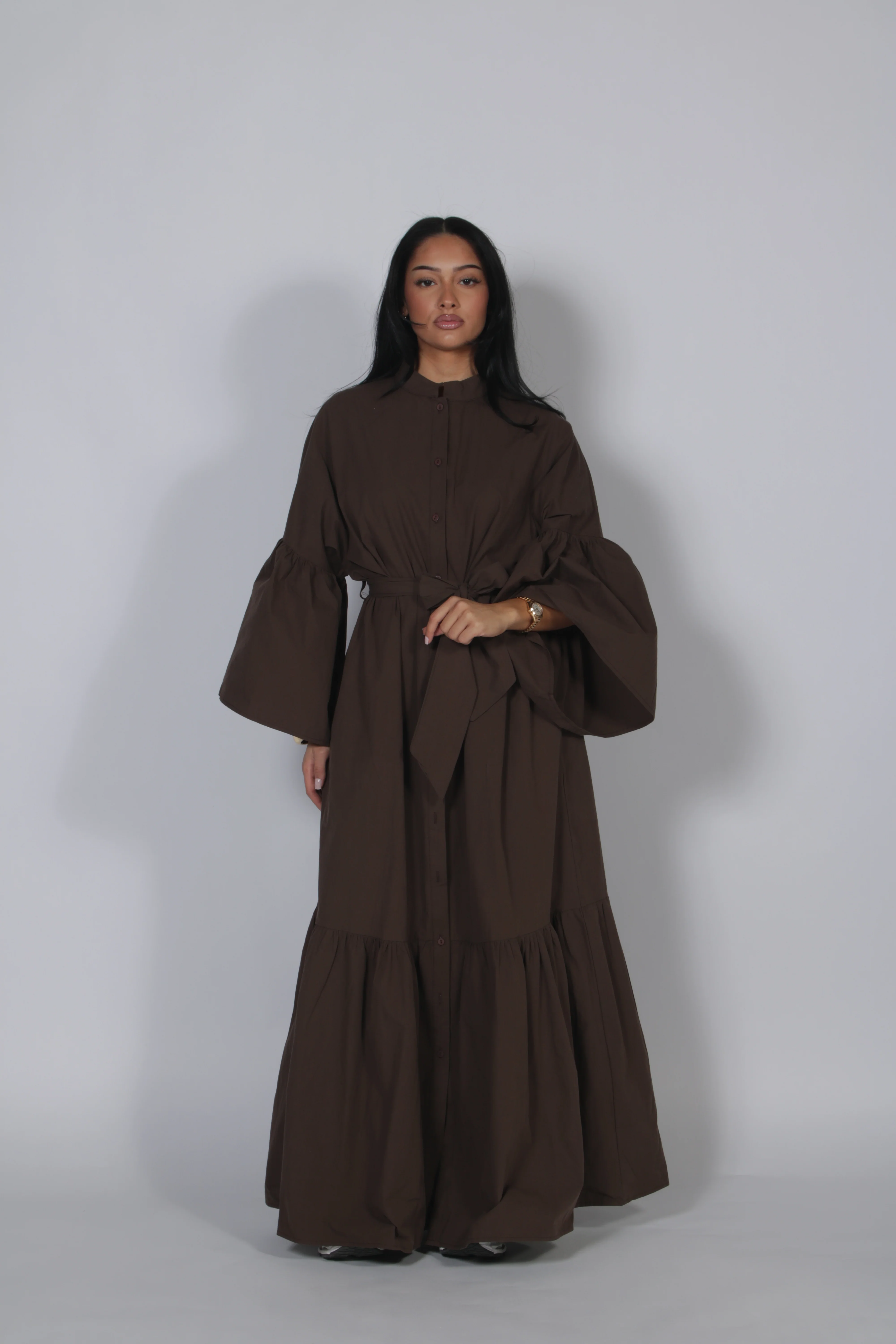 Lina dress Brown