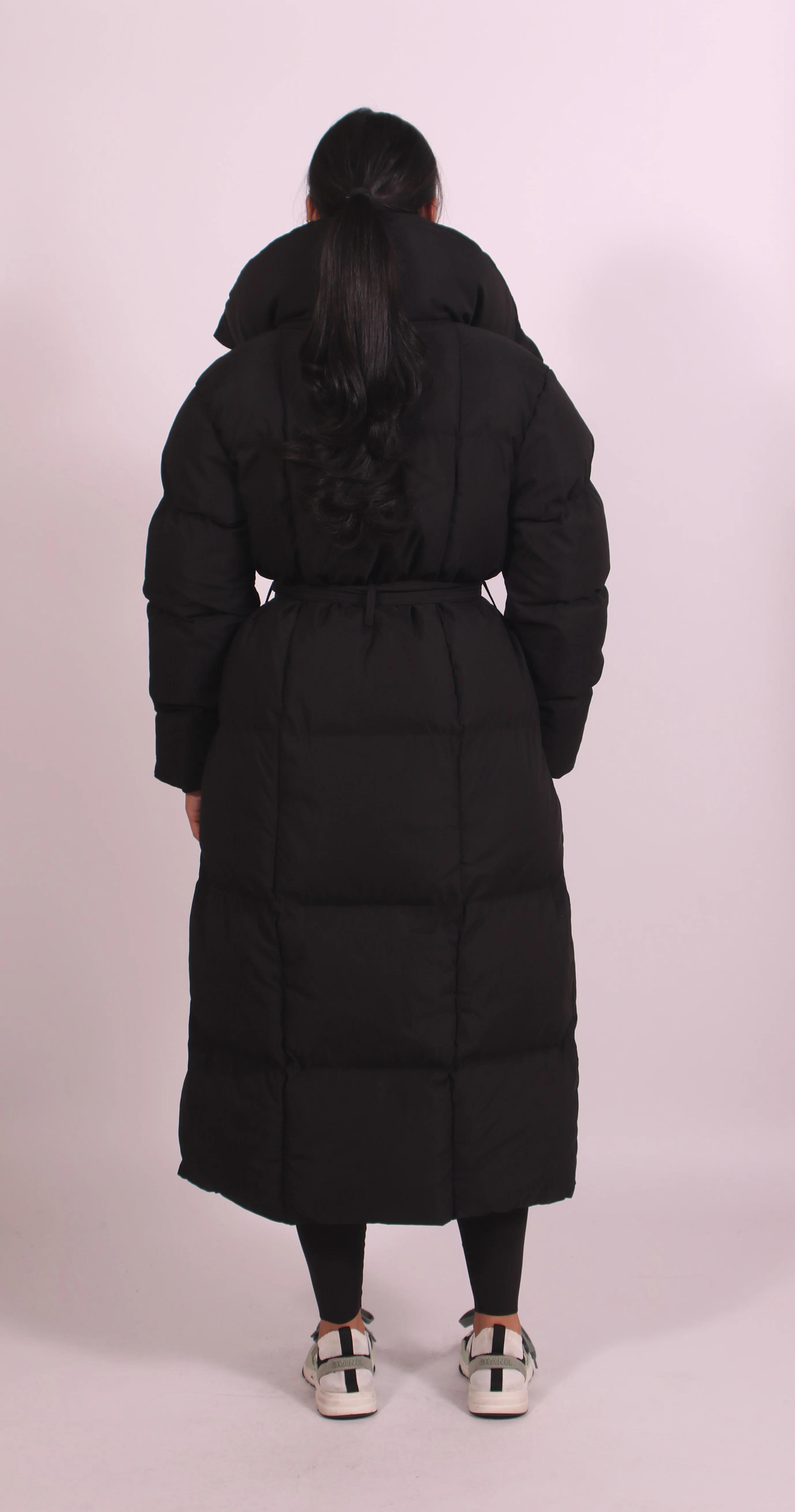 Longline puffer Black - Image 2