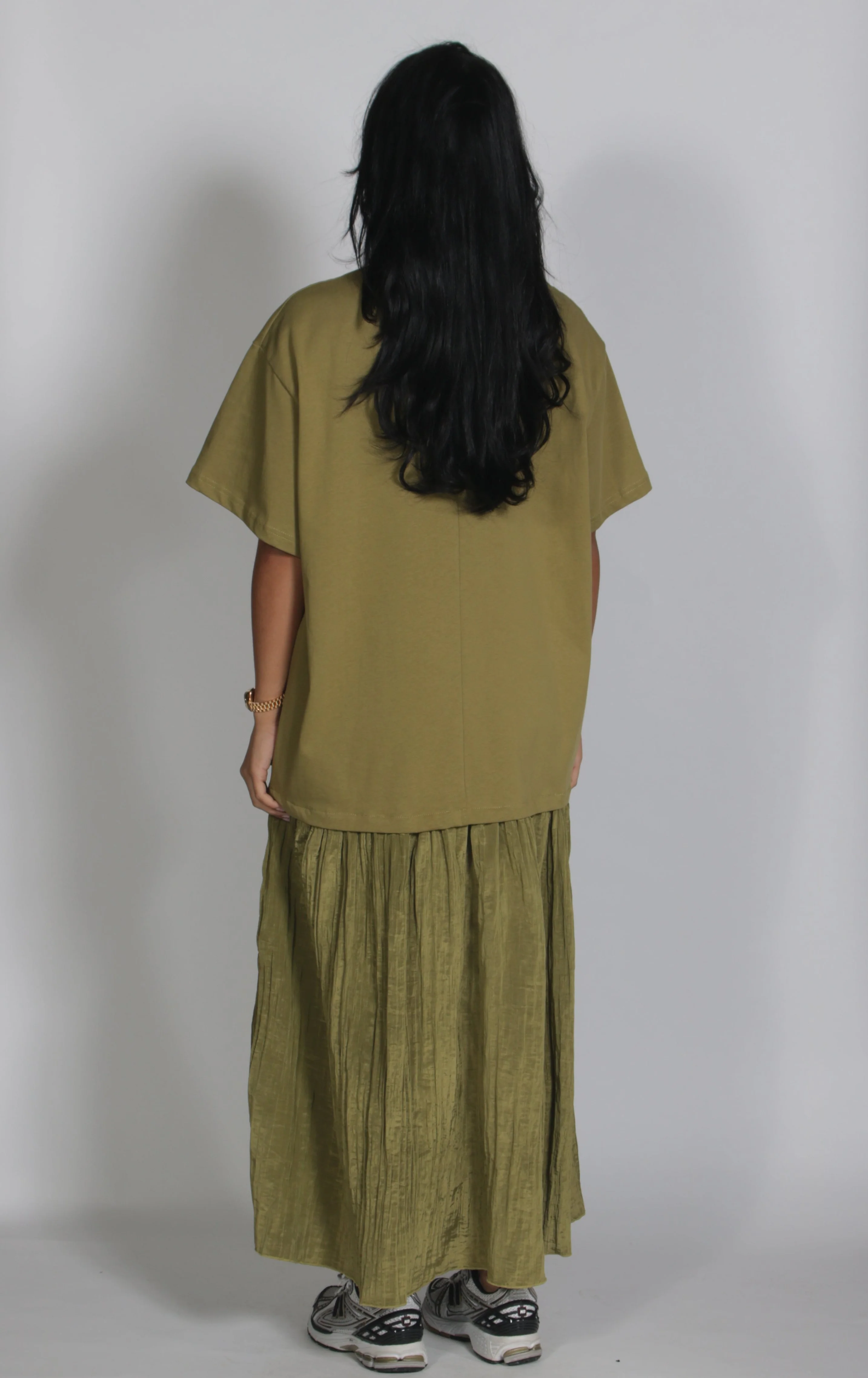 Mika dress Matcha green - Image 2