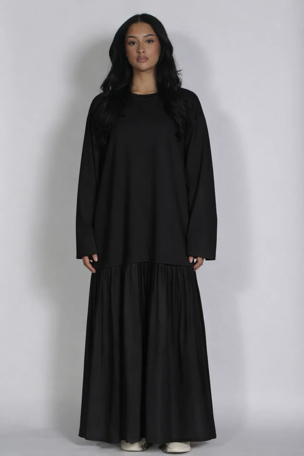 Mika longsleeve dress Black