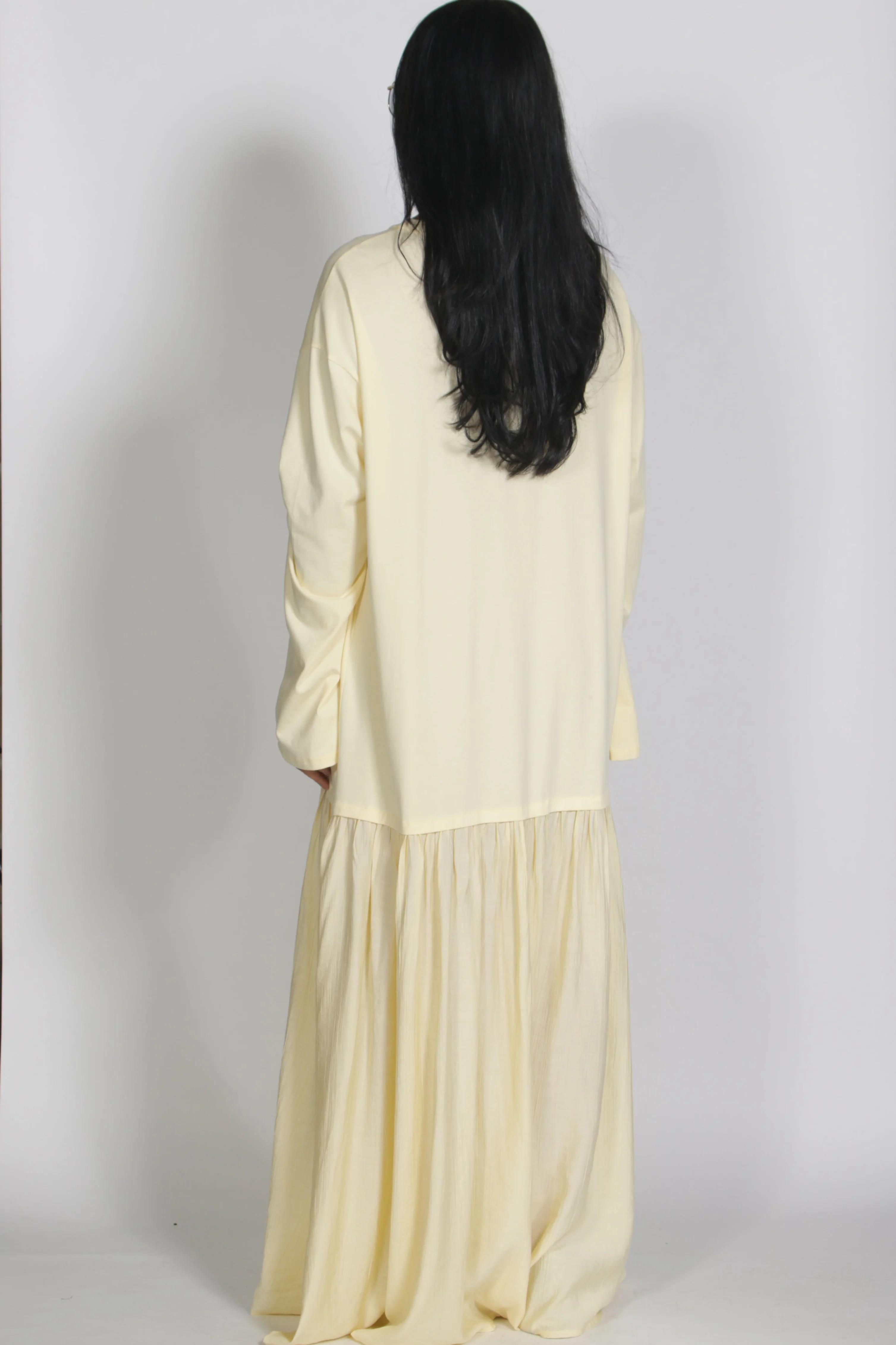 Mika longsleeve dress Butteryellow (PRE ORDER) - Image 2