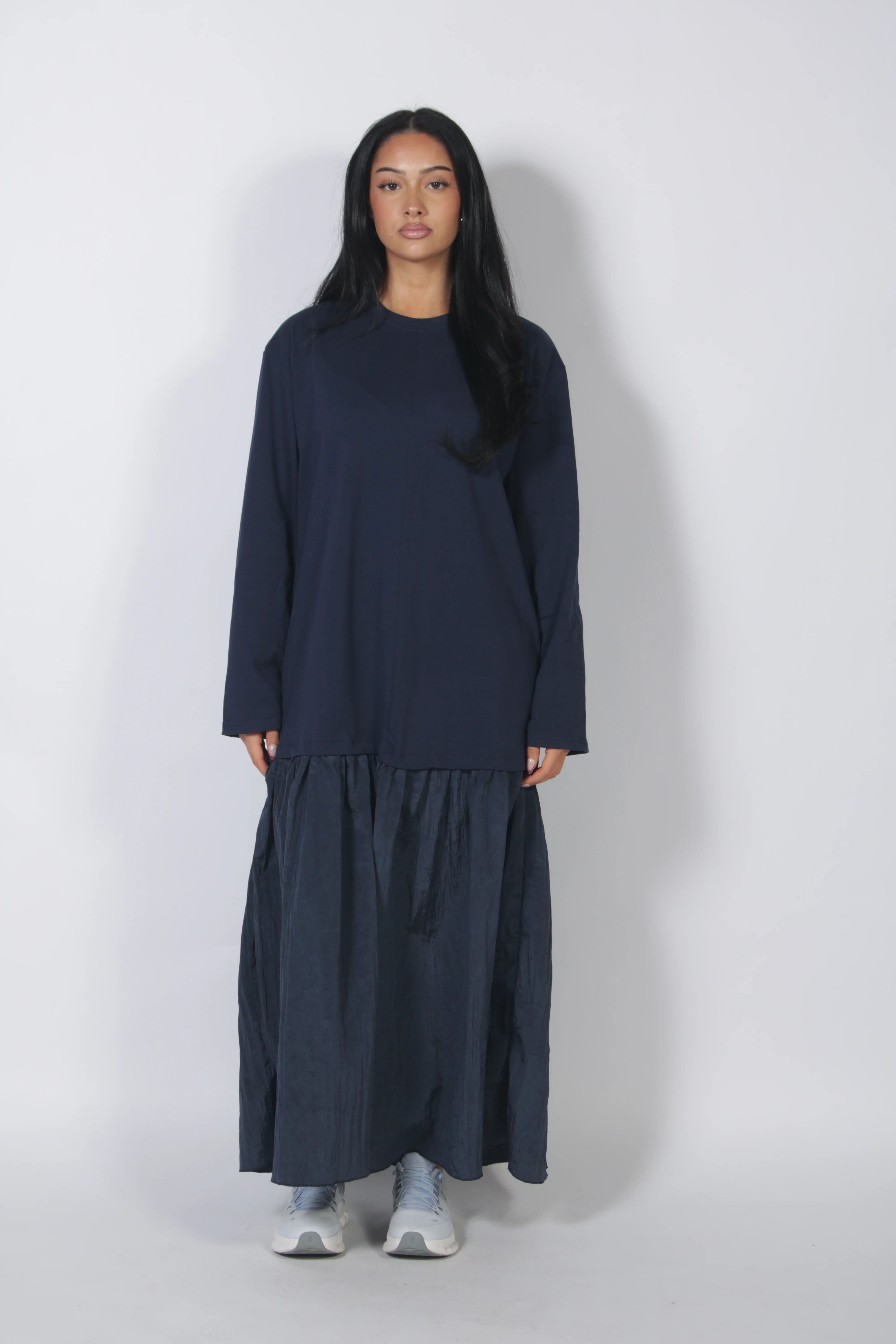 Mikki longsleeve dress Navy