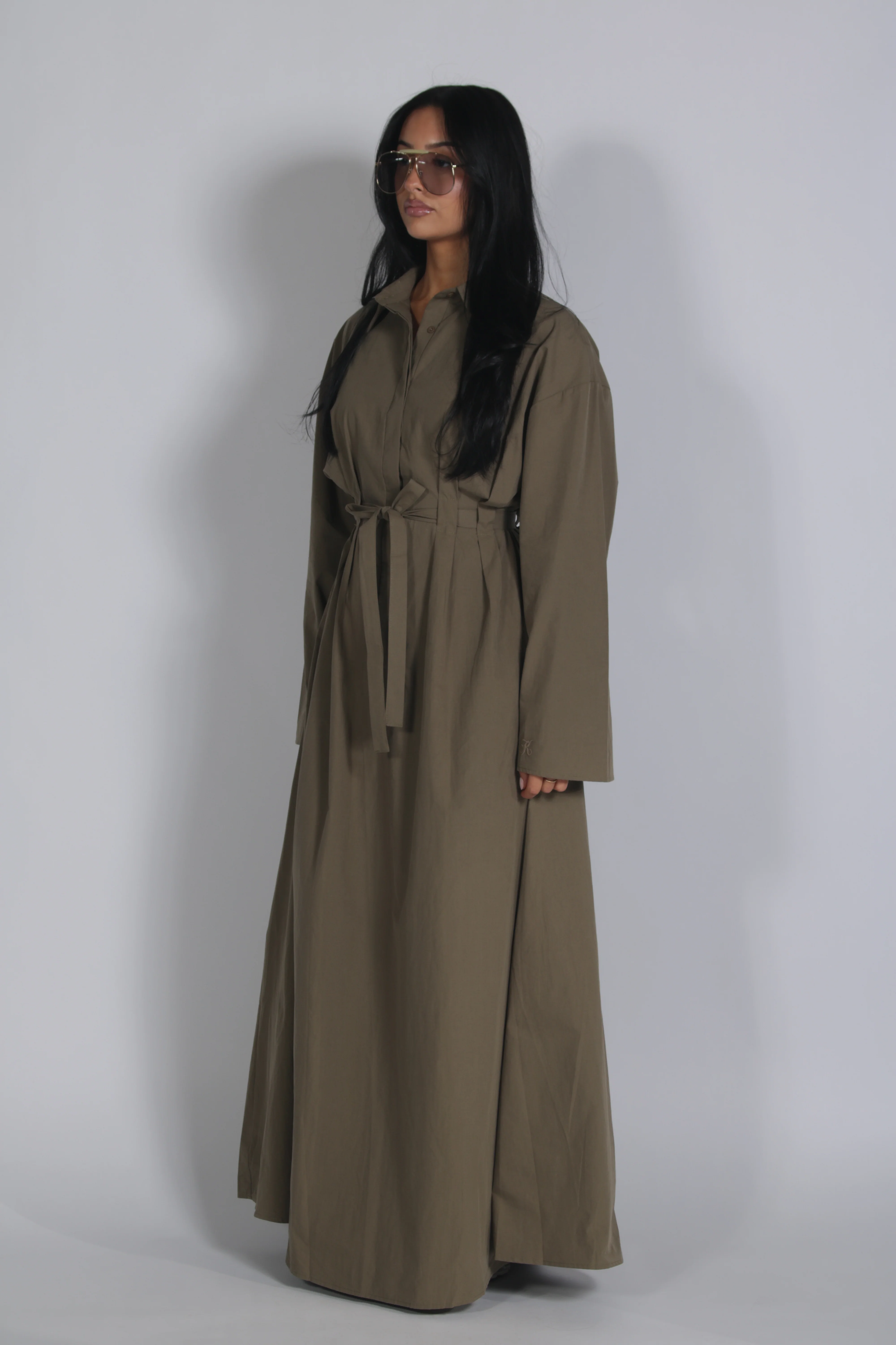 Wissal dress Olive