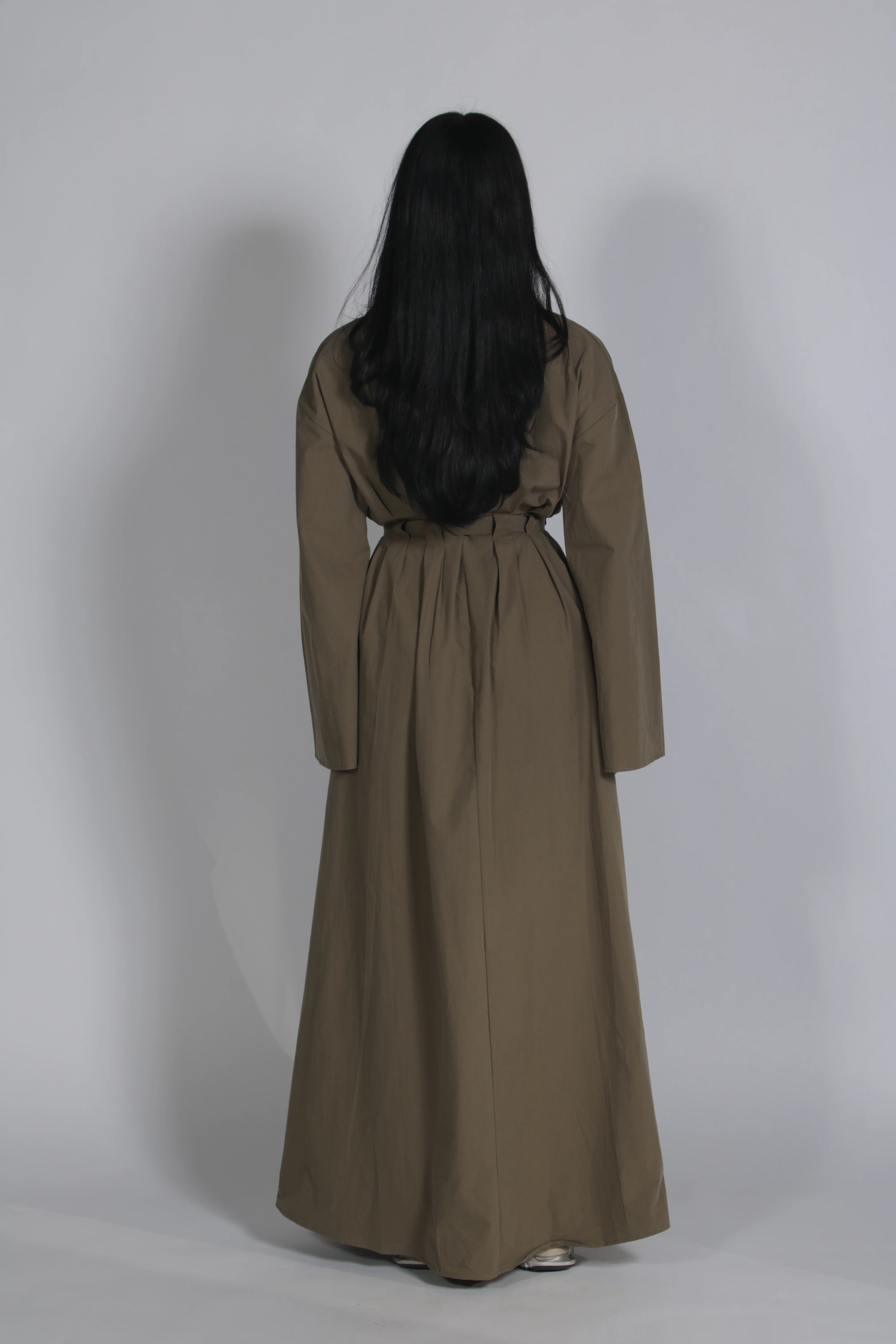 Wissal dress Olive - Image 2