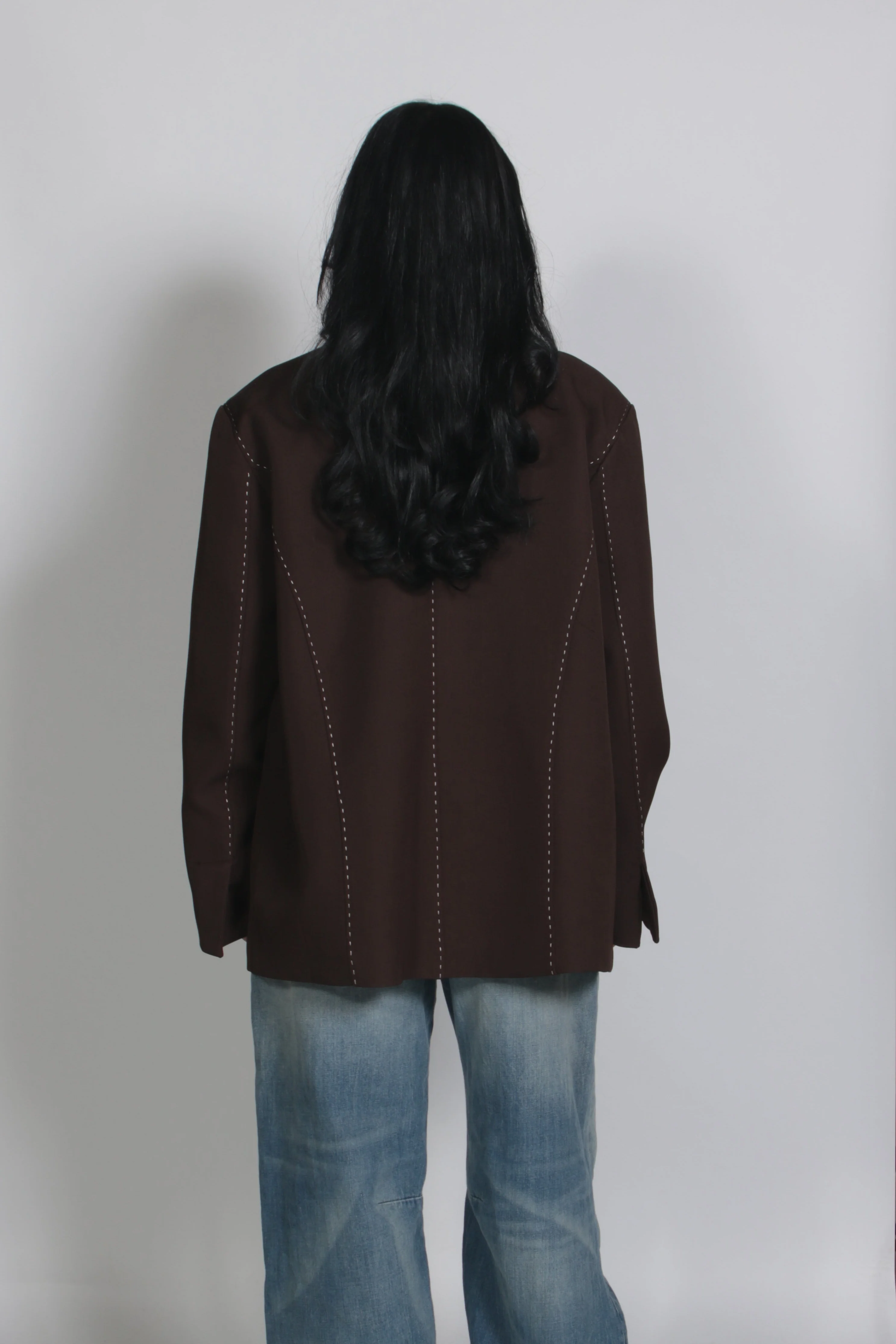 Stick blazer Brown - Image 2