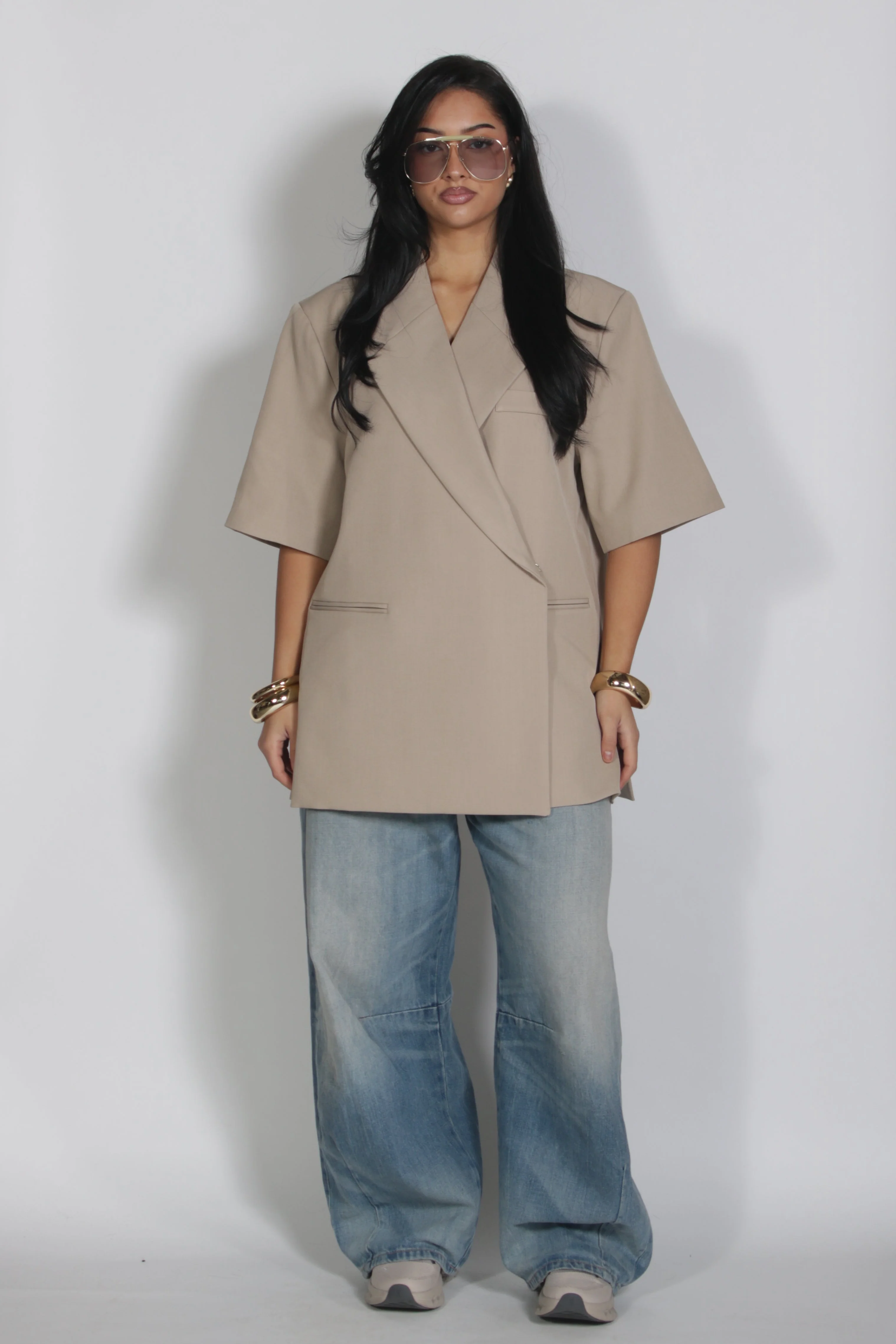 Summer Blazer Beige
