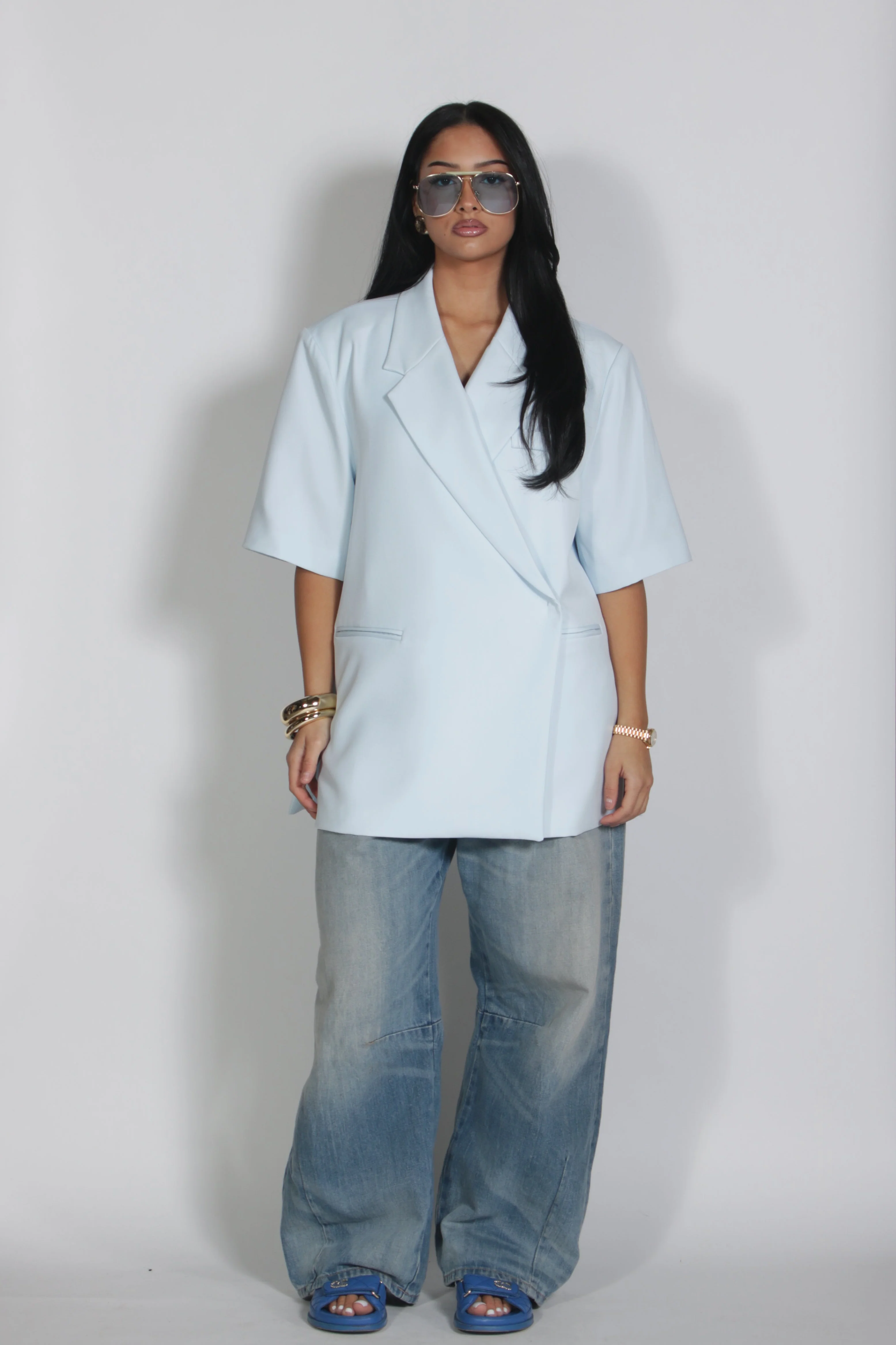 Summer Blazer Blue