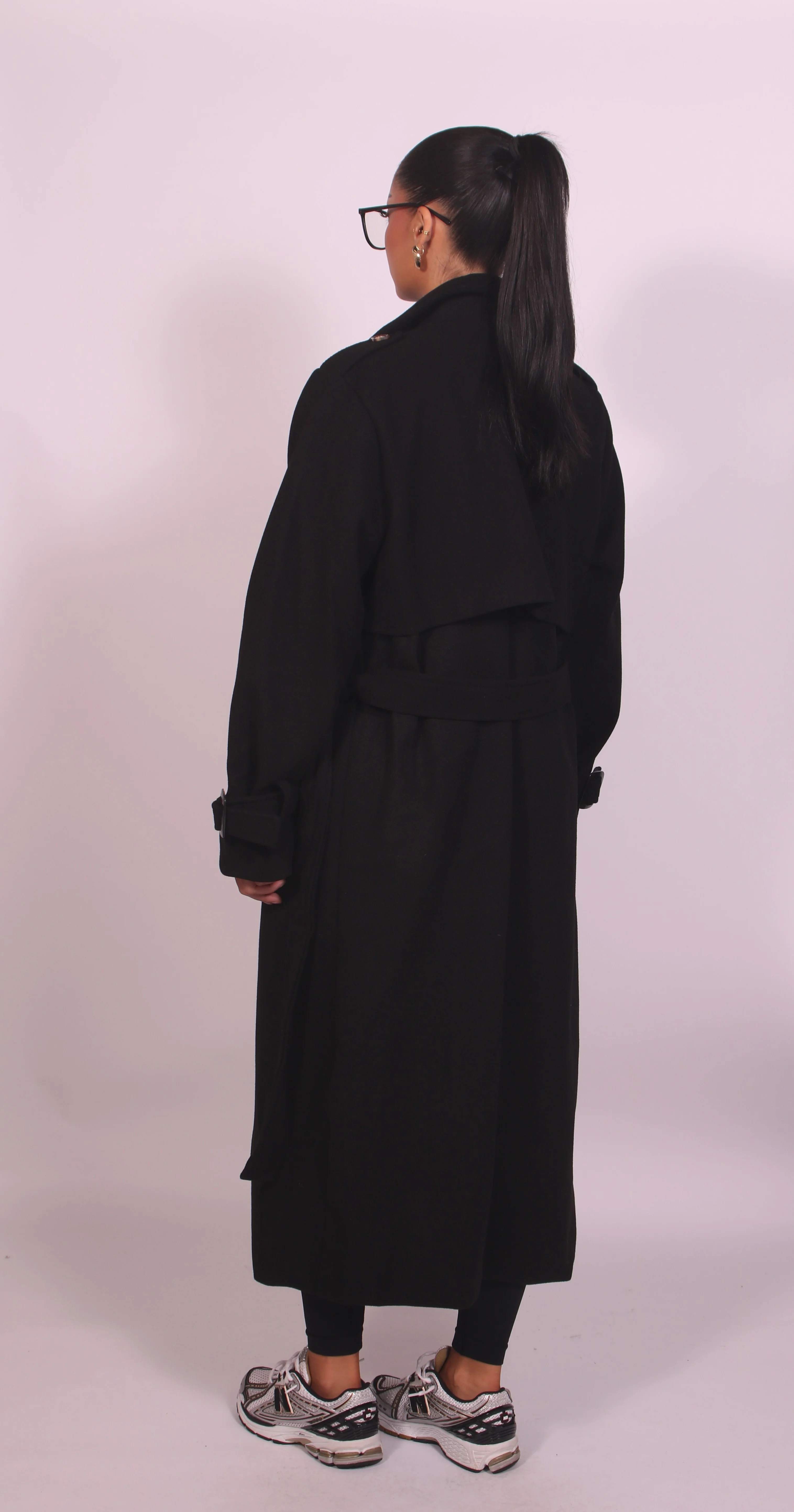 Winter trench Black - Image 2
